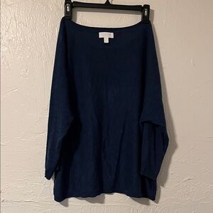 The White Company Blue Crew Neck Sweater